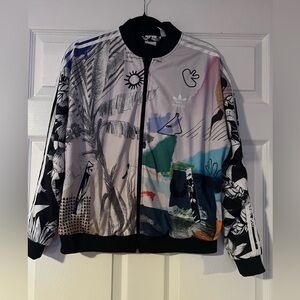Adidas Originals X Farm Multi-print Track Jacket